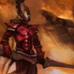 Eldar Fire Dragon by David Arenas (DavidAP)