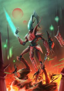 Eldar Knight by Daniele Ariuolo