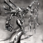 Eldar Warlock Titan by Mark Gibbons (MG Artworks | mg_artworks)