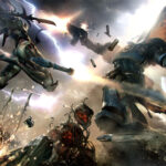 Eldar vs Space Marine: Bullet Time by Johannes Mücke (WIDESHOT-DESIGN)