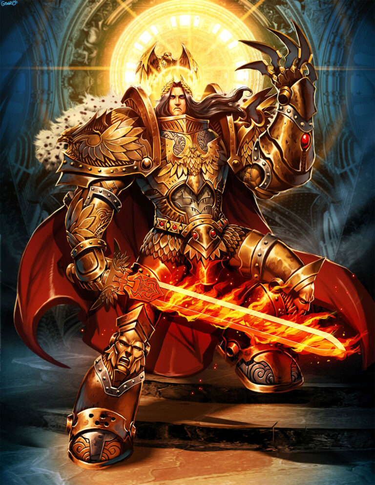 Emperor of Mankind by Gonzalo Ordoñez 