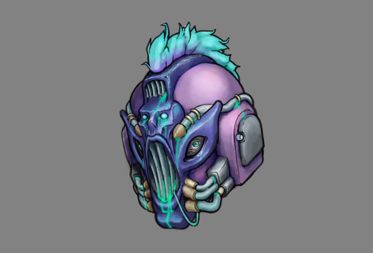 Emperor’s Children Helmet by Dicey June 
