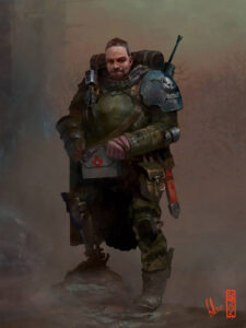 Eric as a Ghost by David Sondered