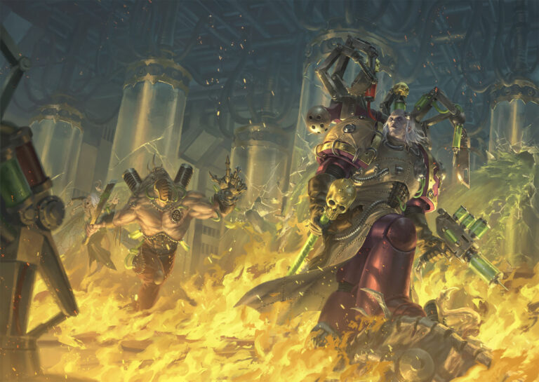 Fabius Bile: Manflayer by Lie Setiawan 