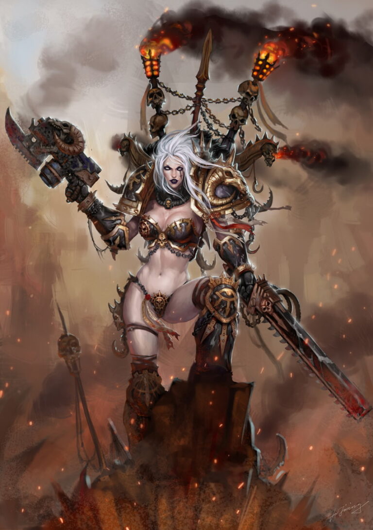 Female Chaotic Marine by Unknown Artists
