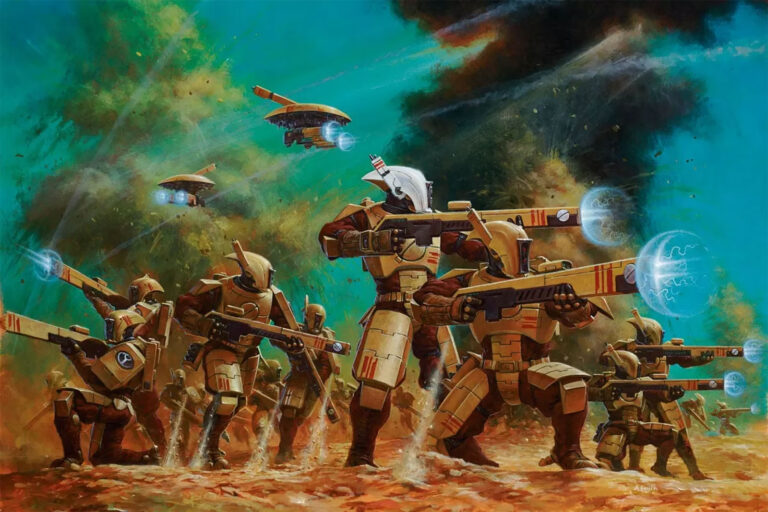 Fire Warriors by Adrian Smith 