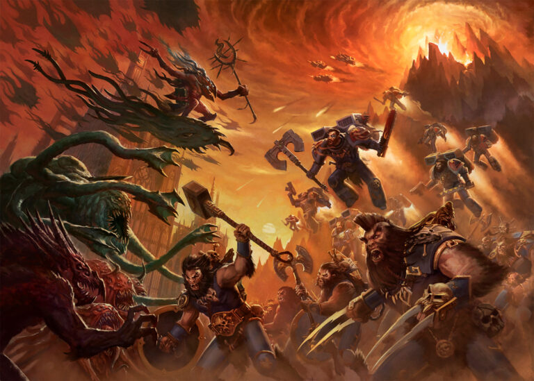 Firehowlers vs Daemons by Mac Smith 