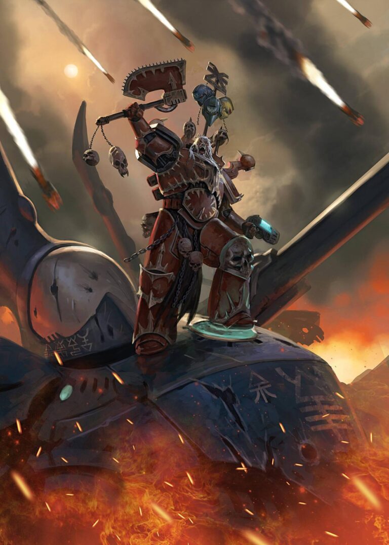 For the Blood God! by Diego Gisbert Llorens 