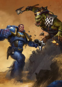 Games Workshop Art Test by Grant Griffin