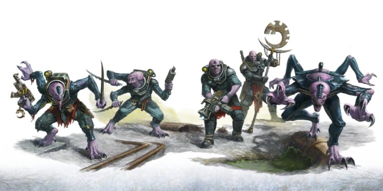 Genestealer Cult Brood by Unknown Artists