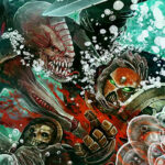 Genestealer vs Space Marine by Victor Perez Corbella (ViCorbella)