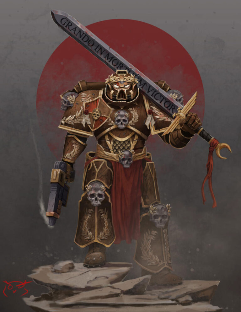 Grando In Mortuum Victor! by Byron Sastens 