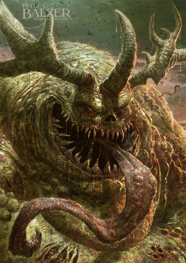 Great Unclean One by Helge C. Balzer 