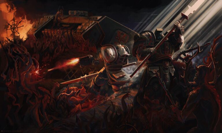 Grey Knights by Ann Kurzakova 