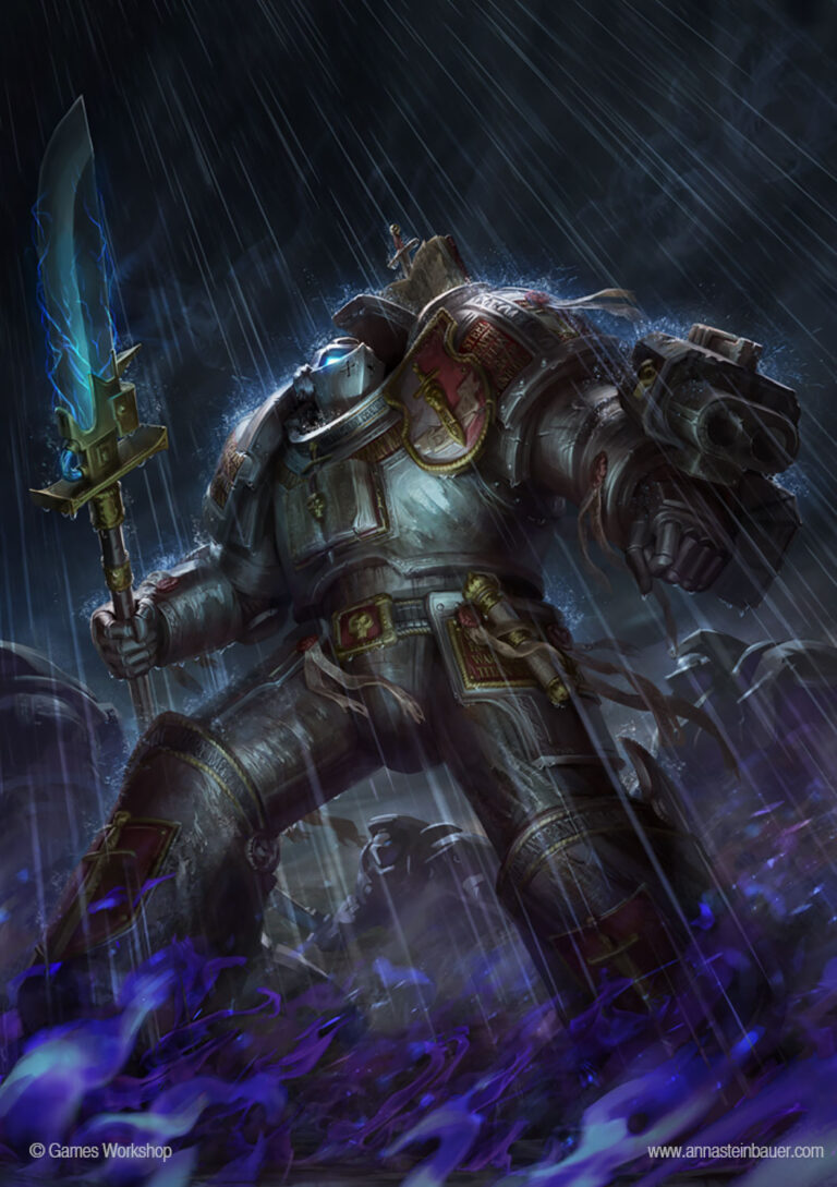Grey Knights Codex Cover by Anna Steinbauer 