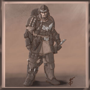 Guardsman by Fabrizio Carminati 
