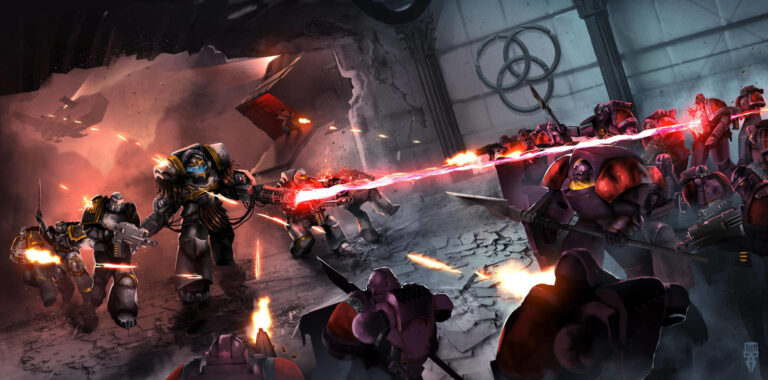 Harbringers vs Halcyon Wardens by Tony Cezar 