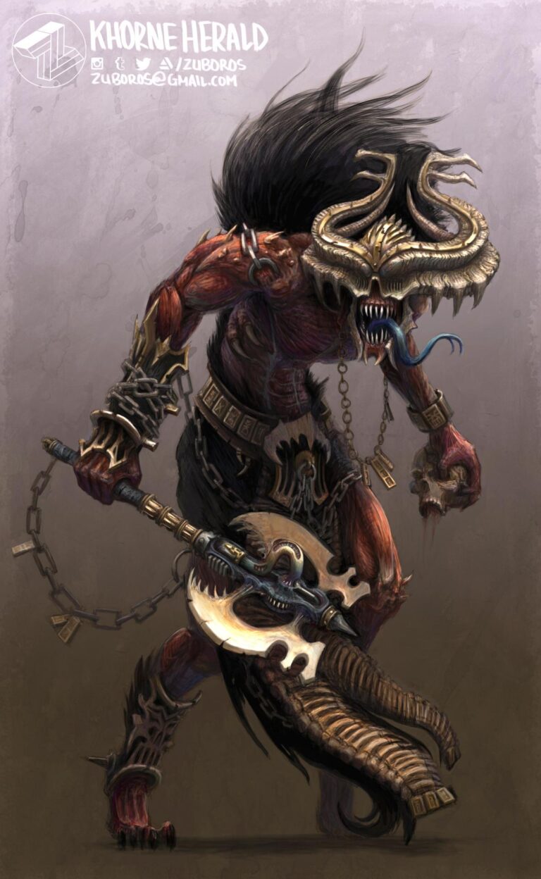Herald of Khorne by Thomas Mack 