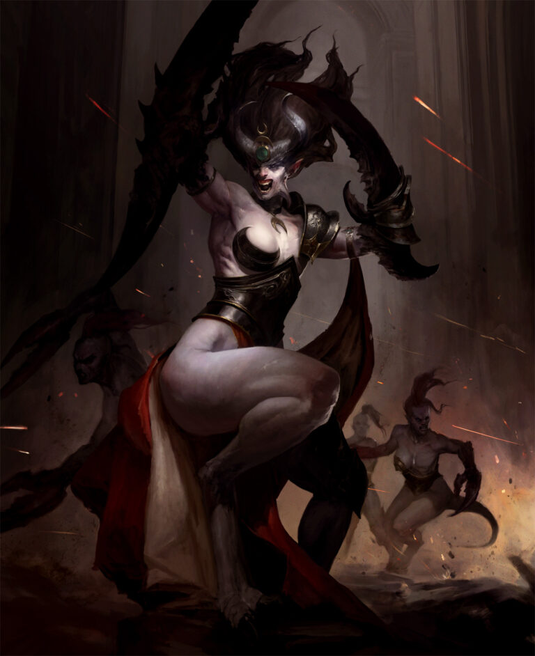 Herald of Slaanesh by Igor Sid 