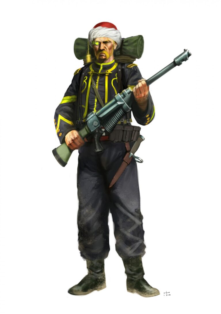 Herod Rifles Imperial Guard Regiment by George Earl Abalayan 
