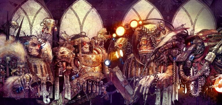 High Lords of Terra by Adrian Smith 