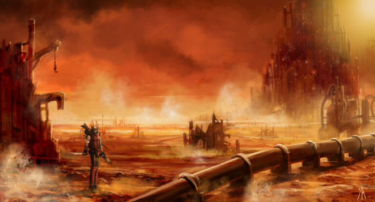 Hive City Ash Wastes by Samuel Allan 
