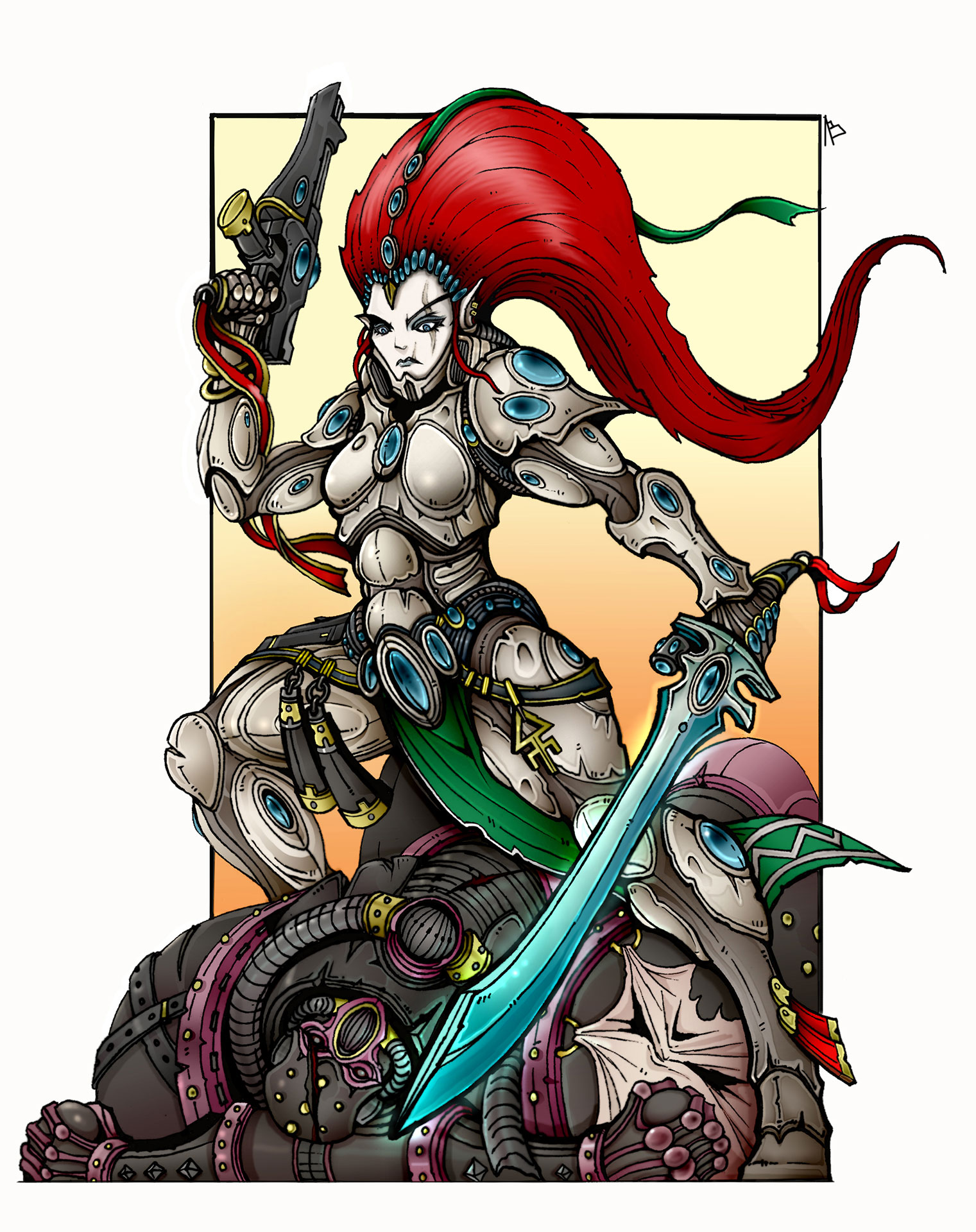 Howling Banshee by Vasiliy Loginov