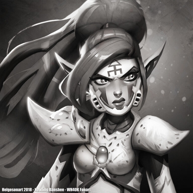 Howling Banshee by Johannes Helgeson 