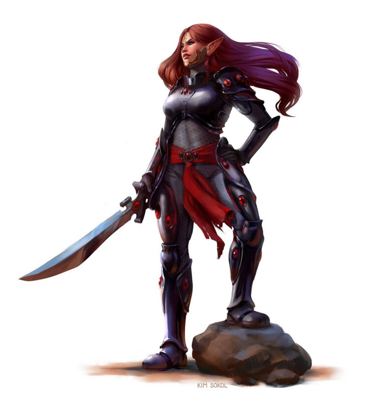 Howling Banshee by Kim Sokol