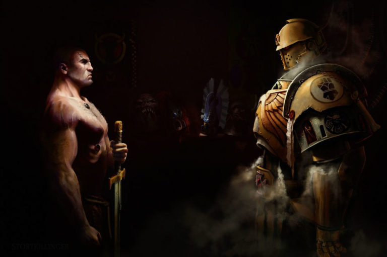 Imperial Fist Champion by Stefan Ristić 