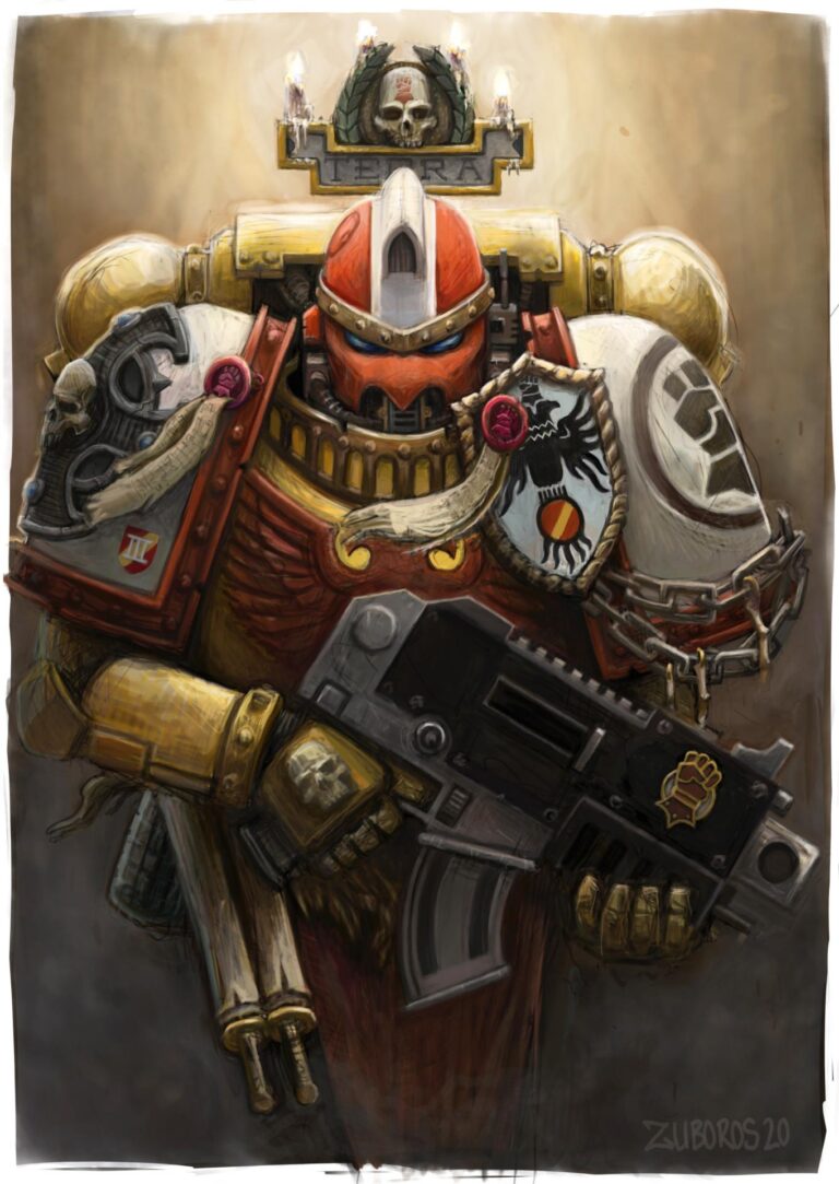 Imperial Fists Sternguard by Thomas Mack 