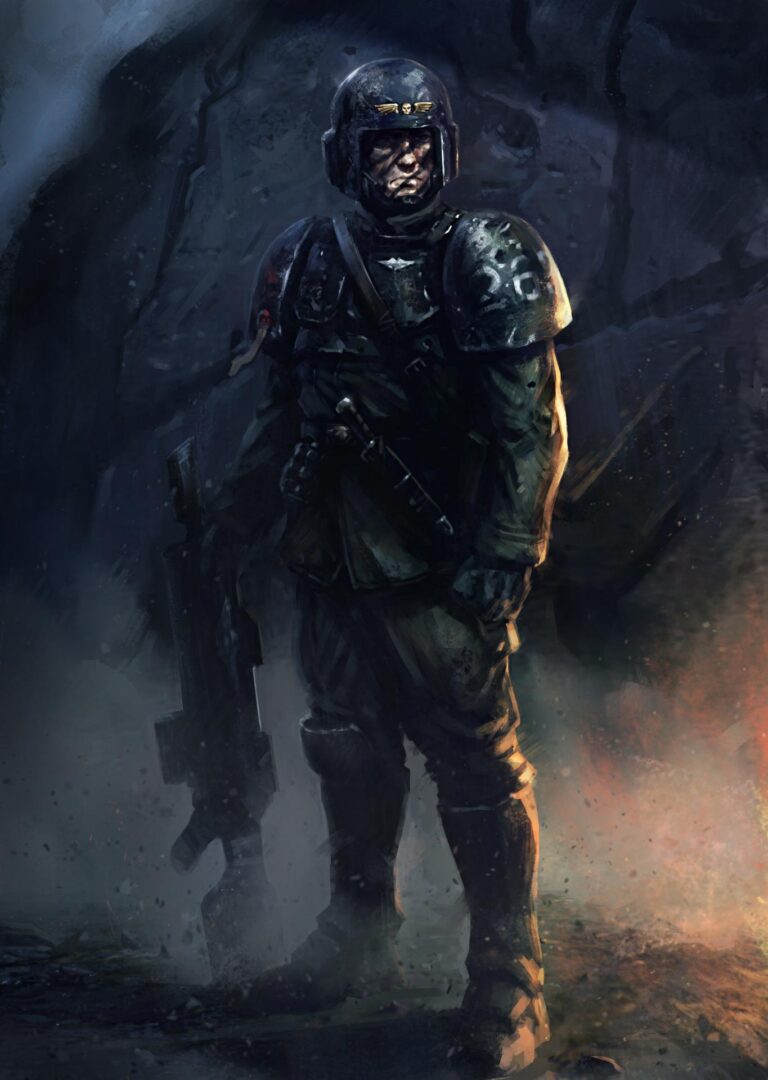 Imperial Guardsmen by Salvador Trakal Imperial Guardsmen by Salvador Trakal