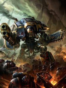 Imperial Knight Codex by Raymond Swanland 