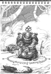 Inktober 2019 by Ruslan Korovkin 