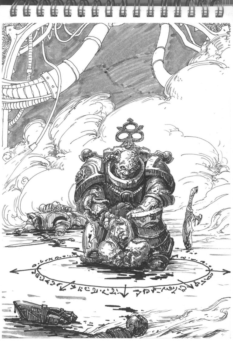 Inktober 2019 by Ruslan Korovkin 