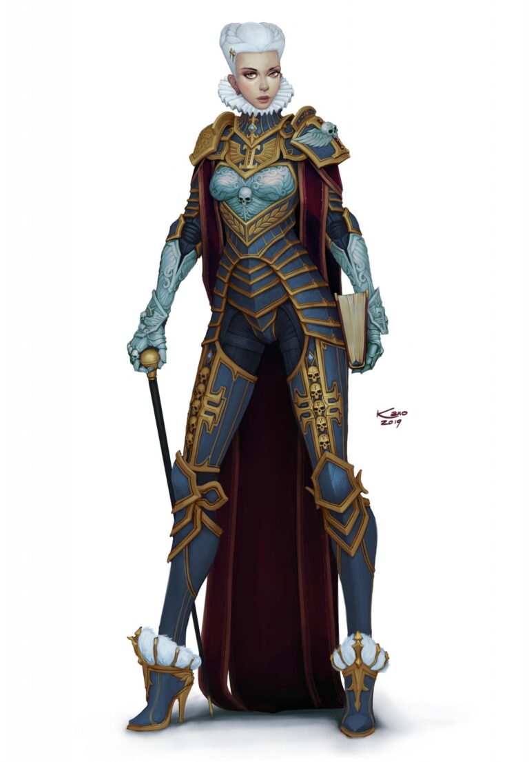 Inquisitor Aurelia Snegova by Alexey Kropachev 
