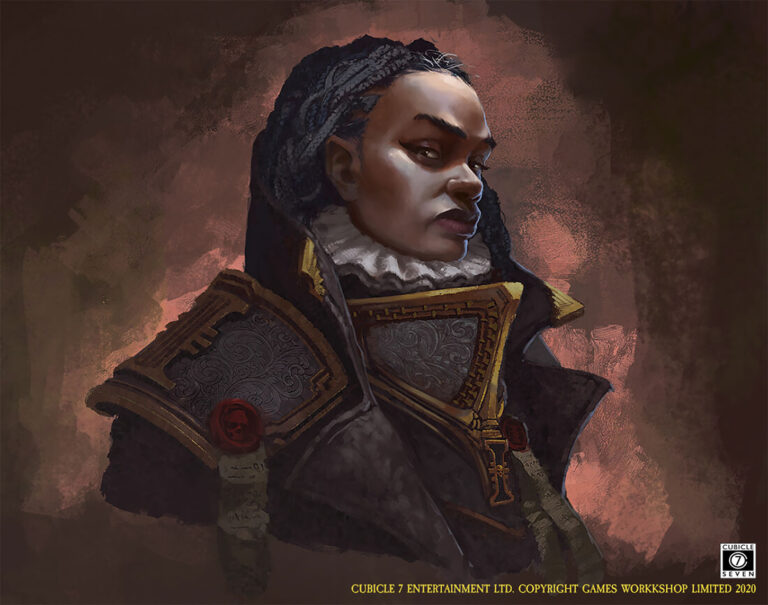 Inquisitor Tytrona Dikaisune by Stefan Ristić 
