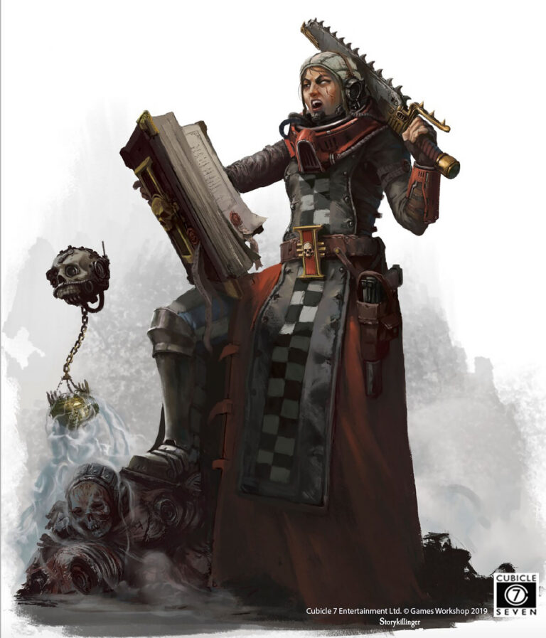 Inquisitorial Acolyte by Stefan Ristić 