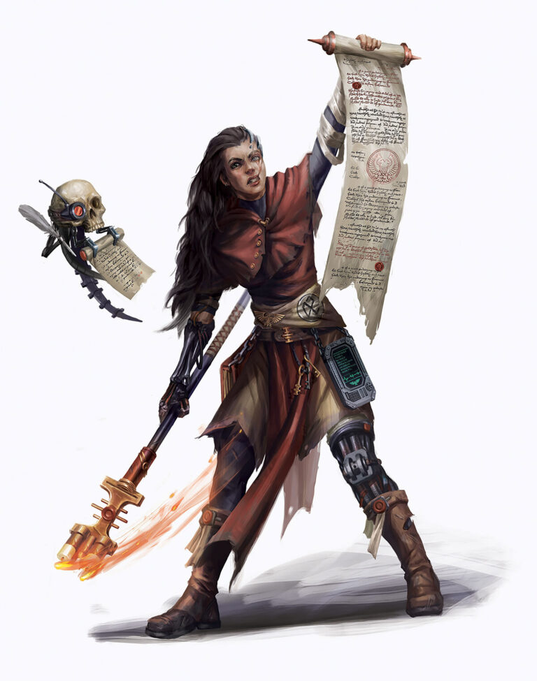 Inquisitorial Adept by Marina Karakatsani 