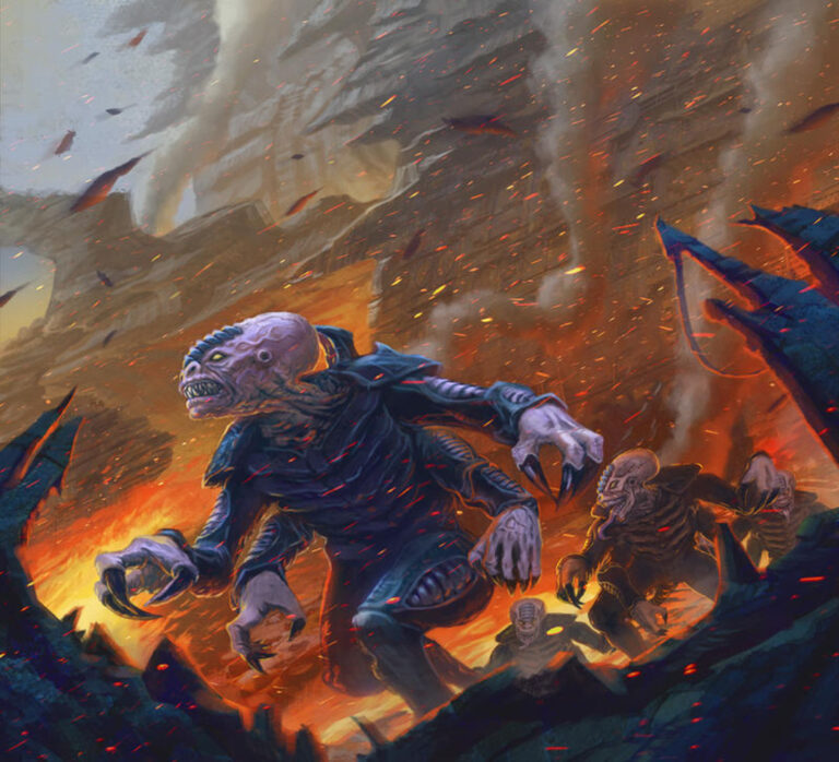 Invasive Genestealers by Jacob Atienza 