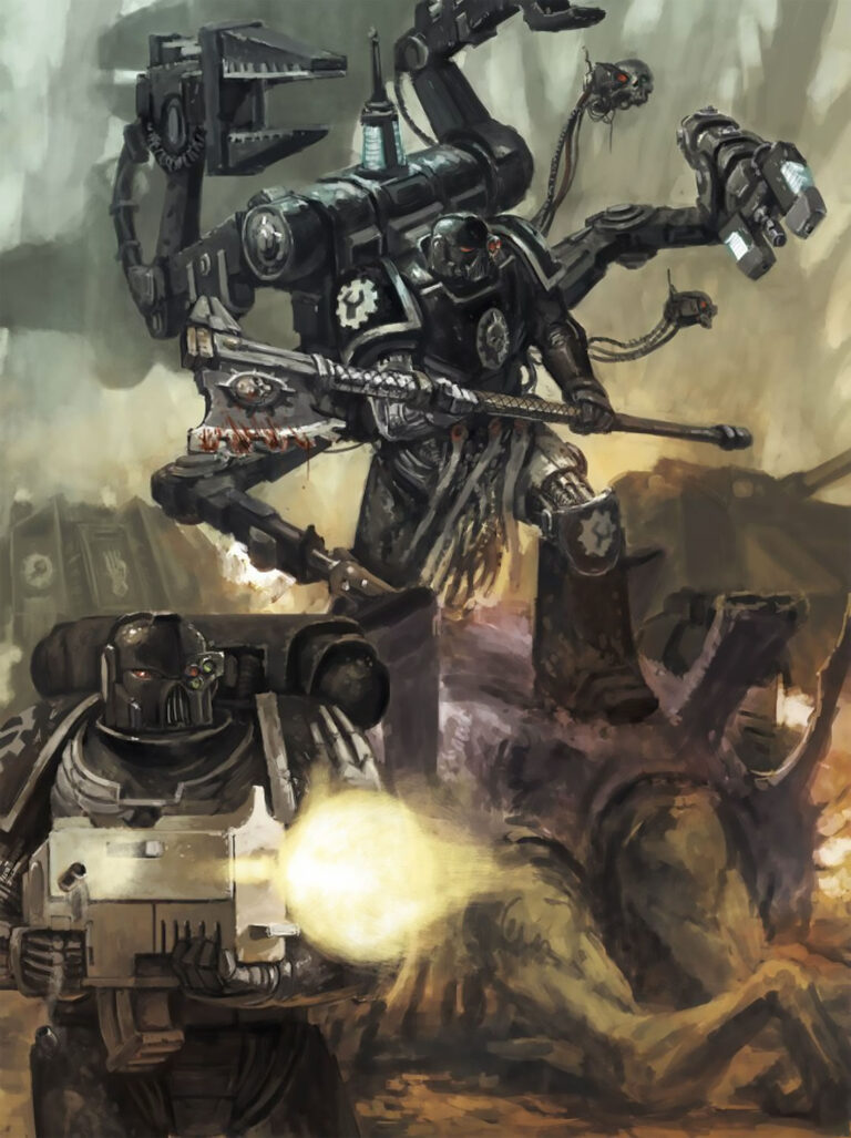 Iron Hands Techmarine by Games Workshop Artists