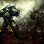 Iron Hands vs Orks by Diana Martinez (dianamtzcornejo)