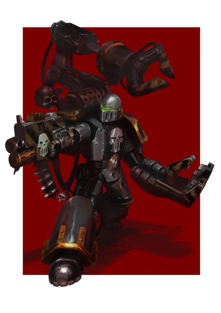 Iron Warrior Warsmith by George Earl Abalayan 