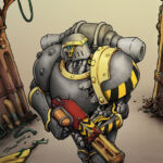Iron Warriors Legionaire by Dicey June (MistyMiasma)