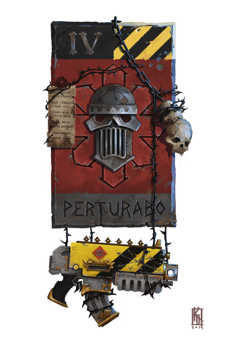 Iron Warriors Insignia by Kenneth Hammarstedt Iron Warriors Insignia by Kenneth Hammarstedt