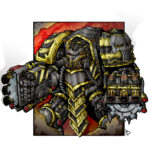 Iron Warriors Terminator by Vasiliy Loginov (Sufferst | karandashist)