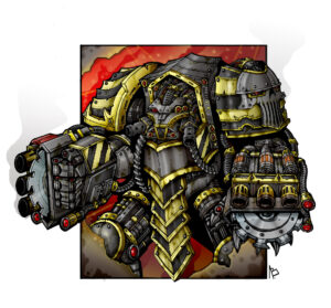 Iron Warriors Terminator by Vasiliy Loginov Iron Warriors Terminator by Vasiliy Loginov