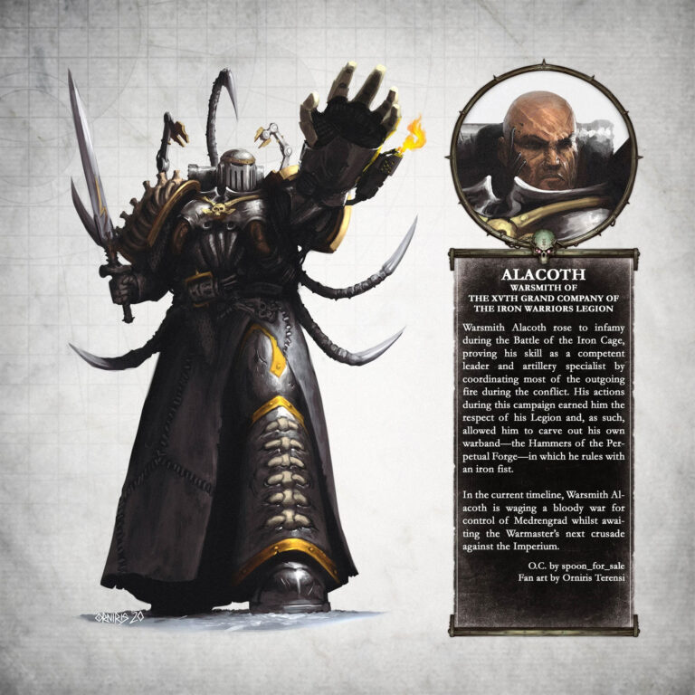 Iron Warriors Warsmith by Orniris Terensi 