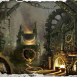 Irradial Forge Dark Mechanicus by Unknown Artists