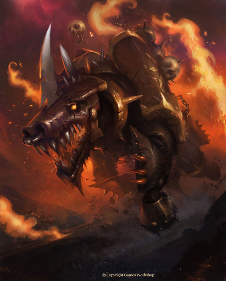 Juggernaut Of Khorne by Dave Greco 